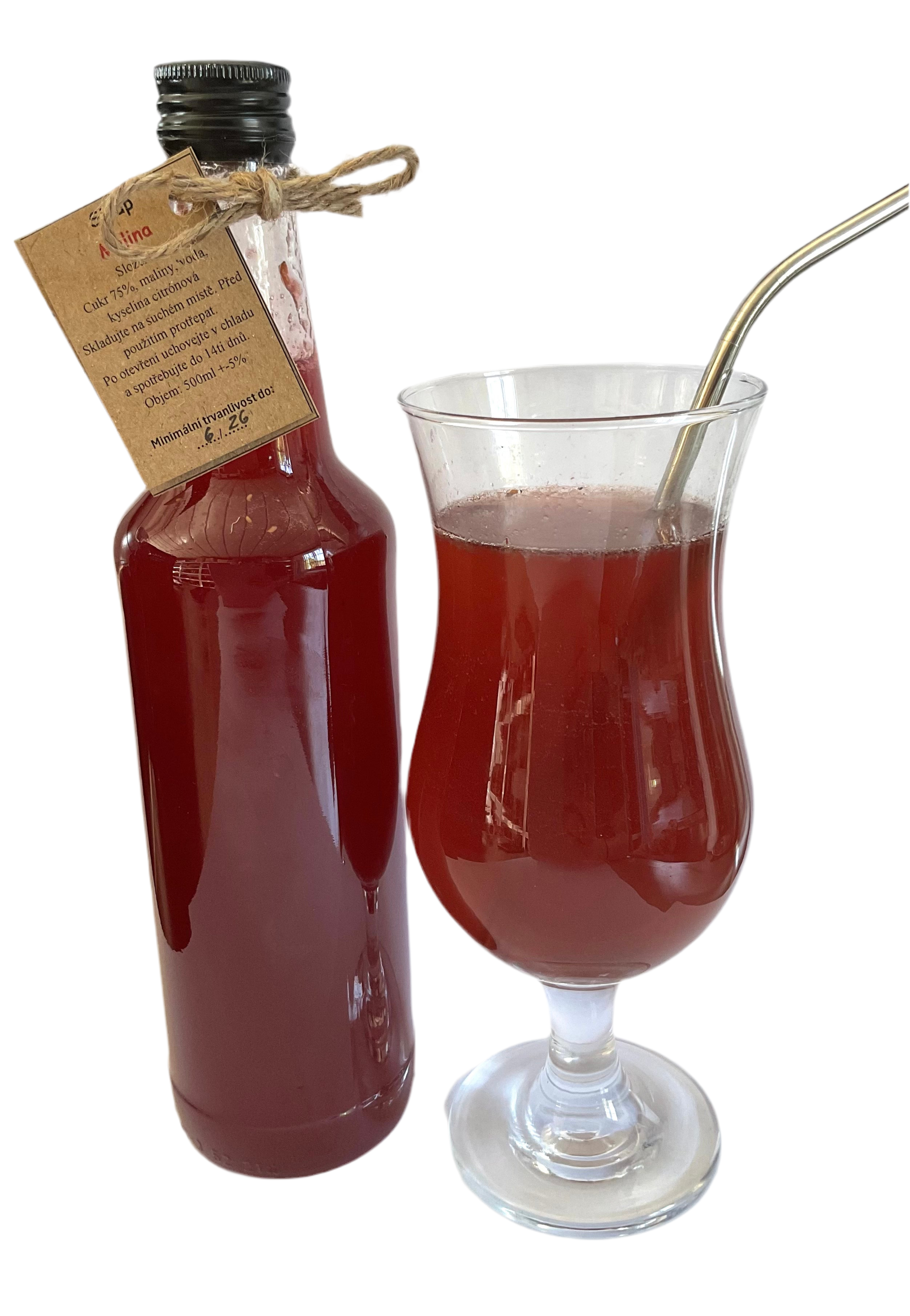 Malinový sirup 500ml