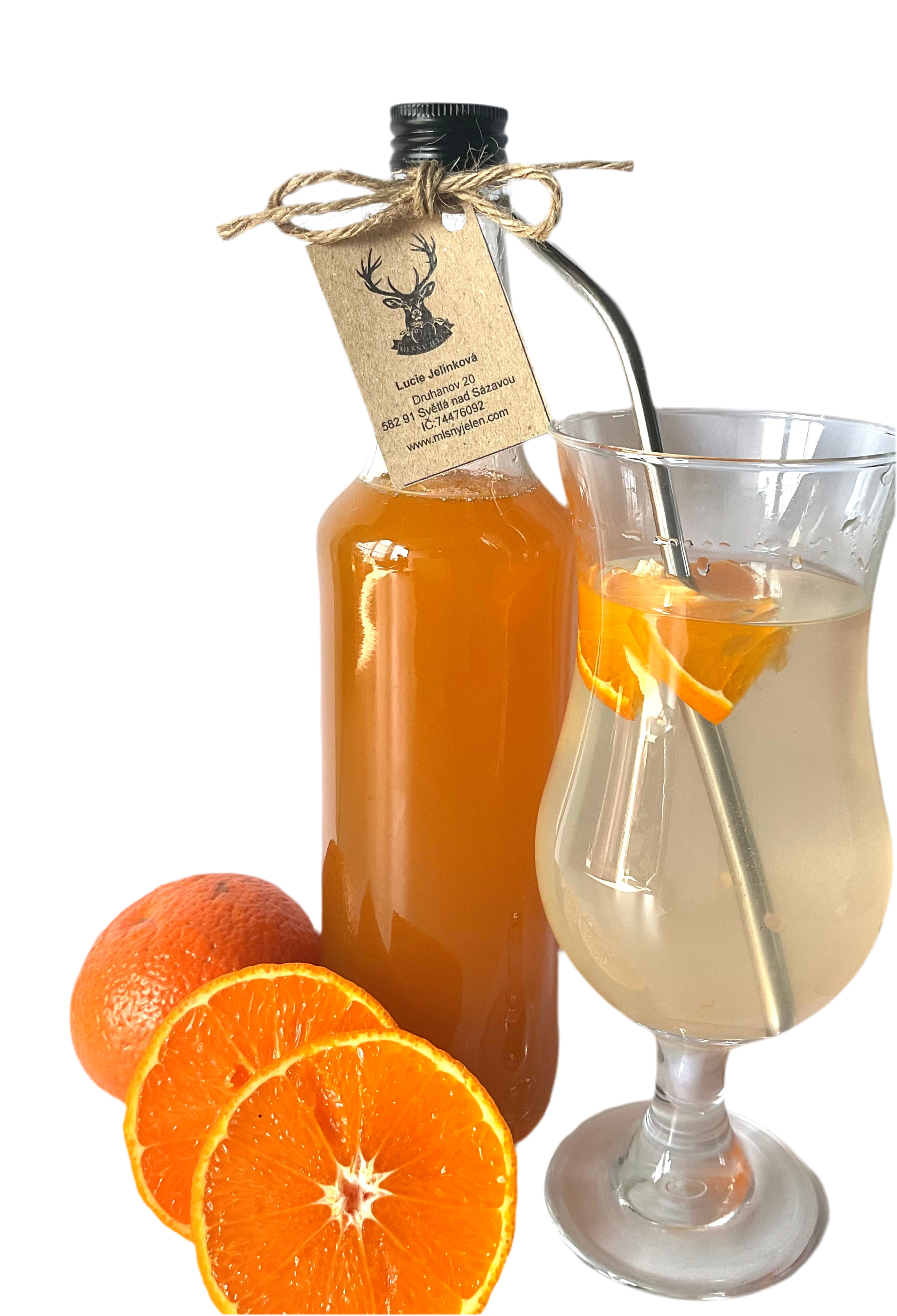 Mandarinkový sirup 500ml
