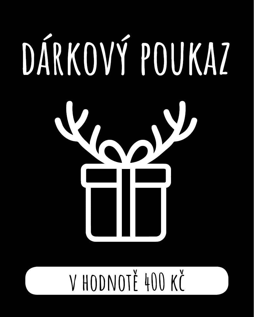 Dárkový poukaz 400,-