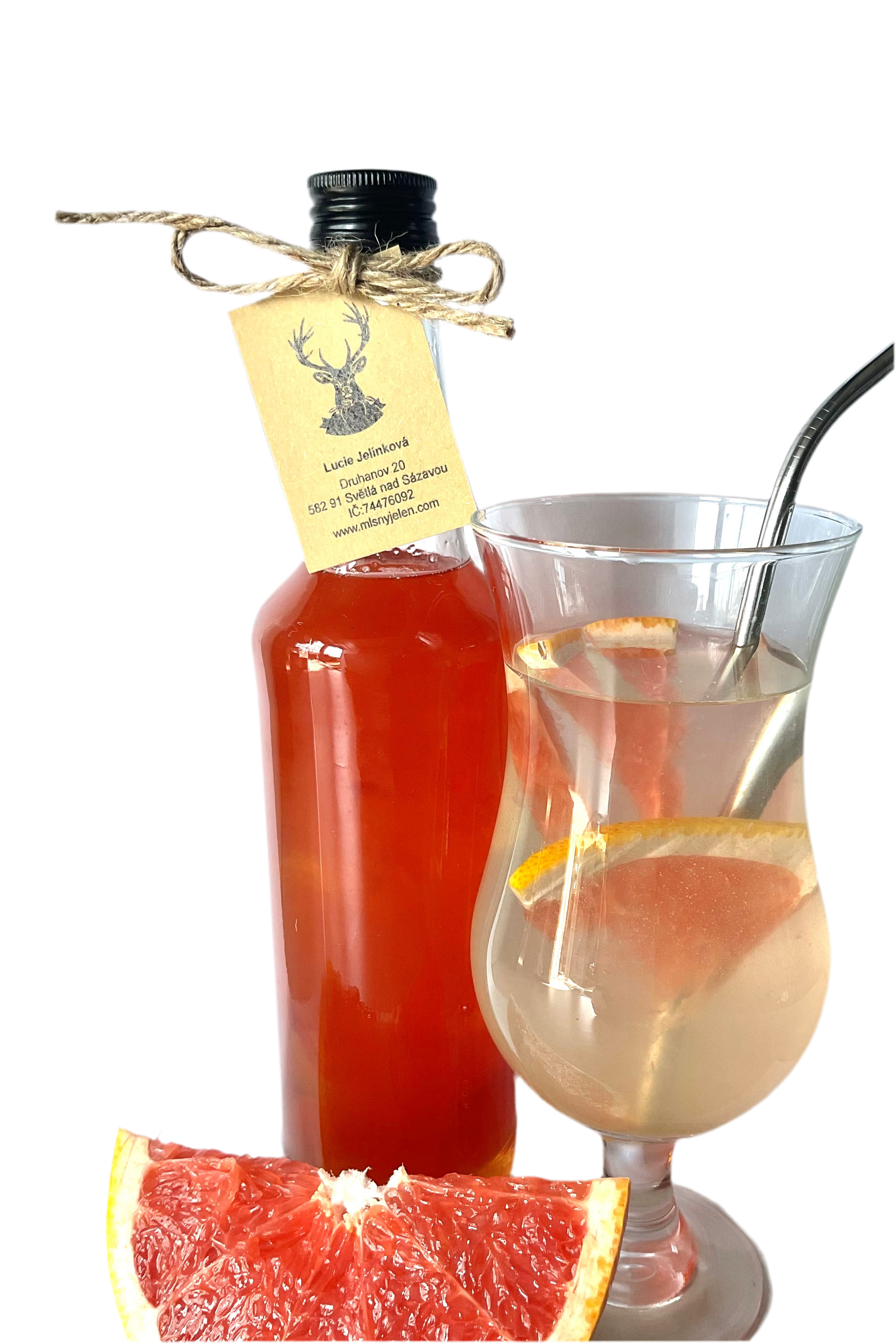 Grapefruitový sirup 500ml