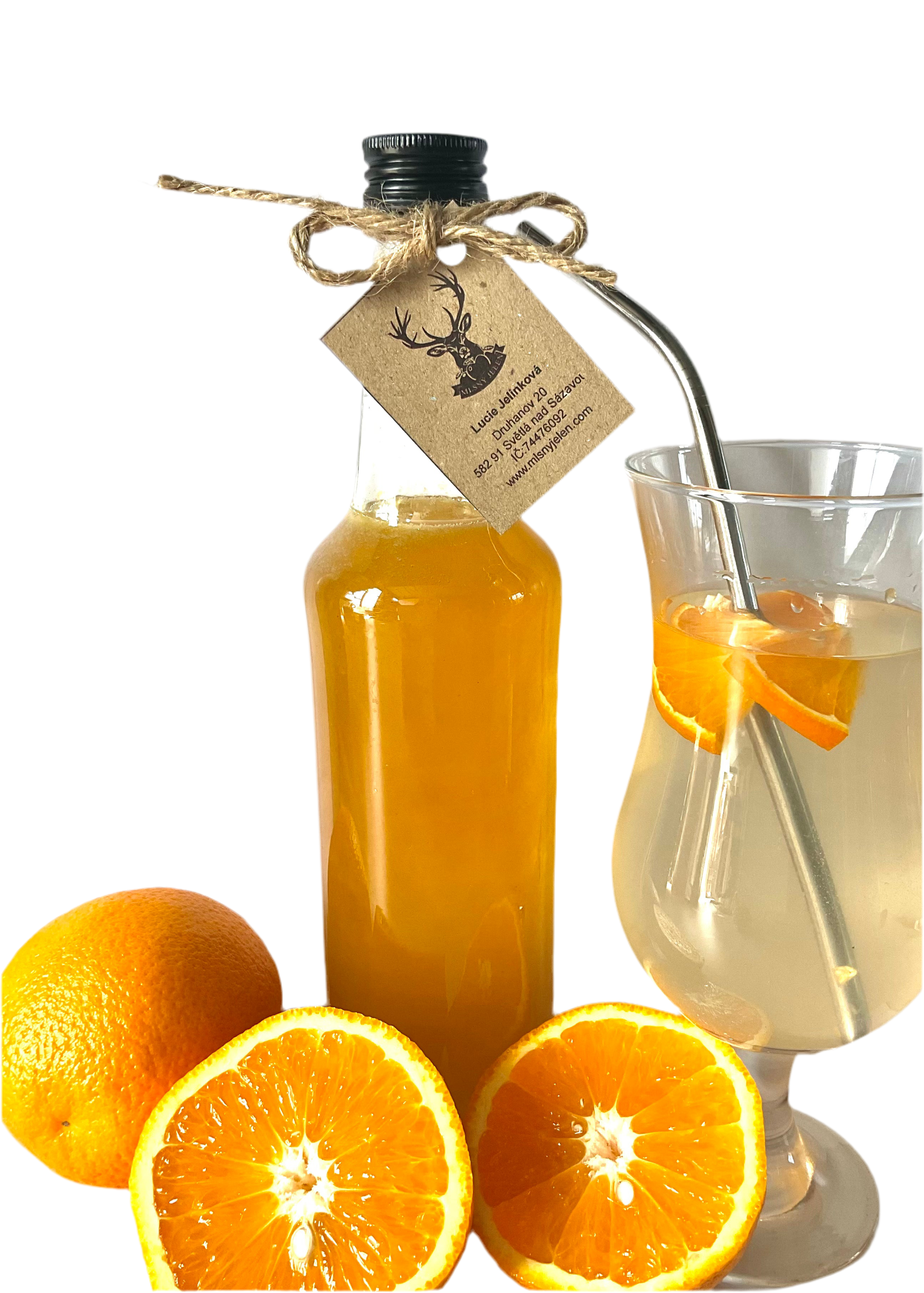 Pomerančový sirup 500ml