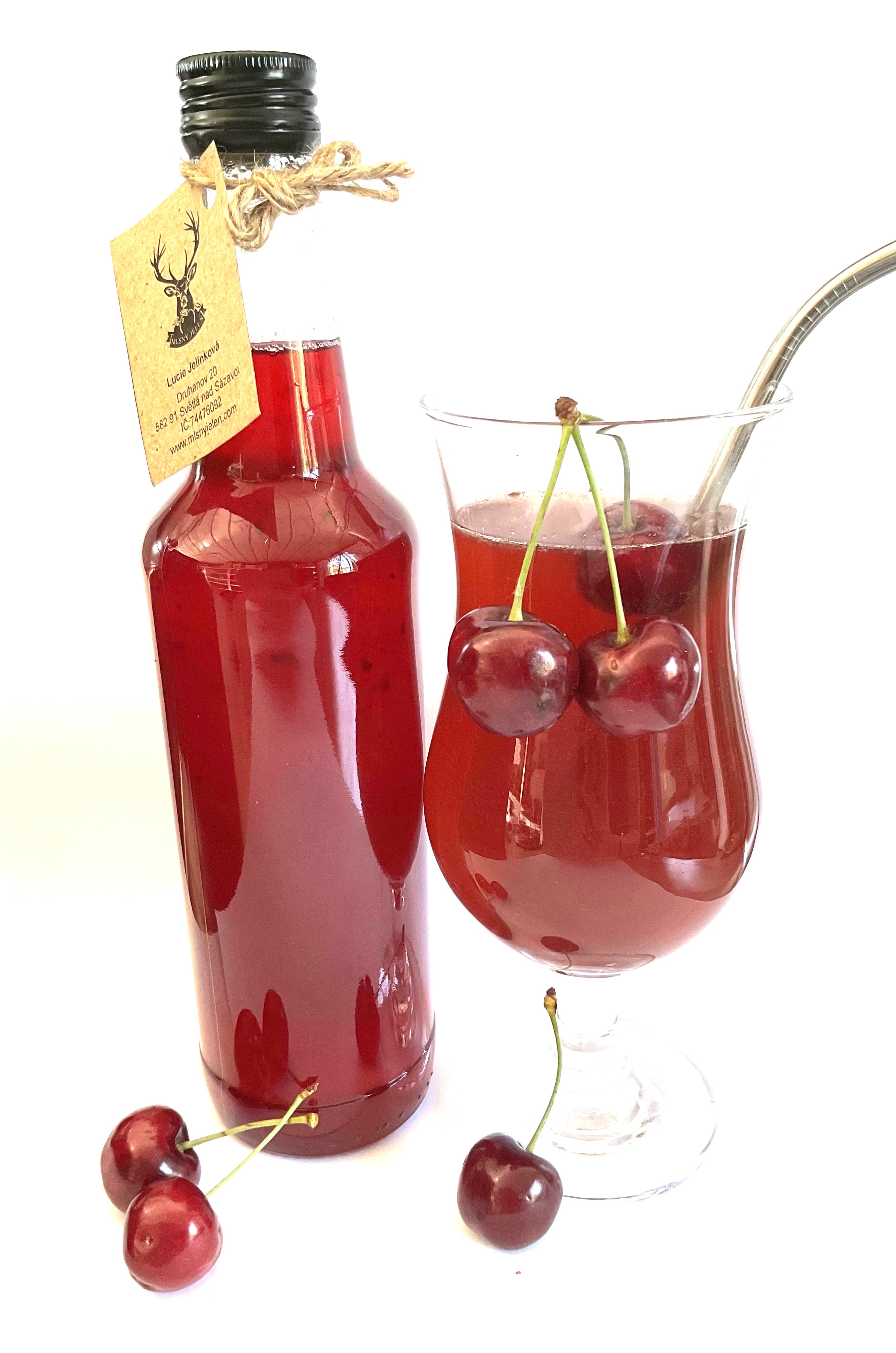 Třešňový sirup 500ml