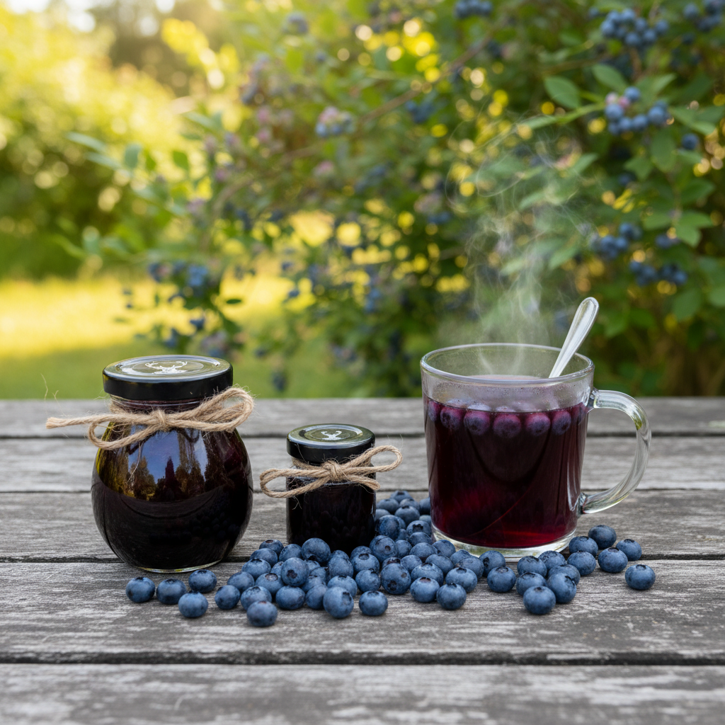 Pečený čaj borůvka 280g