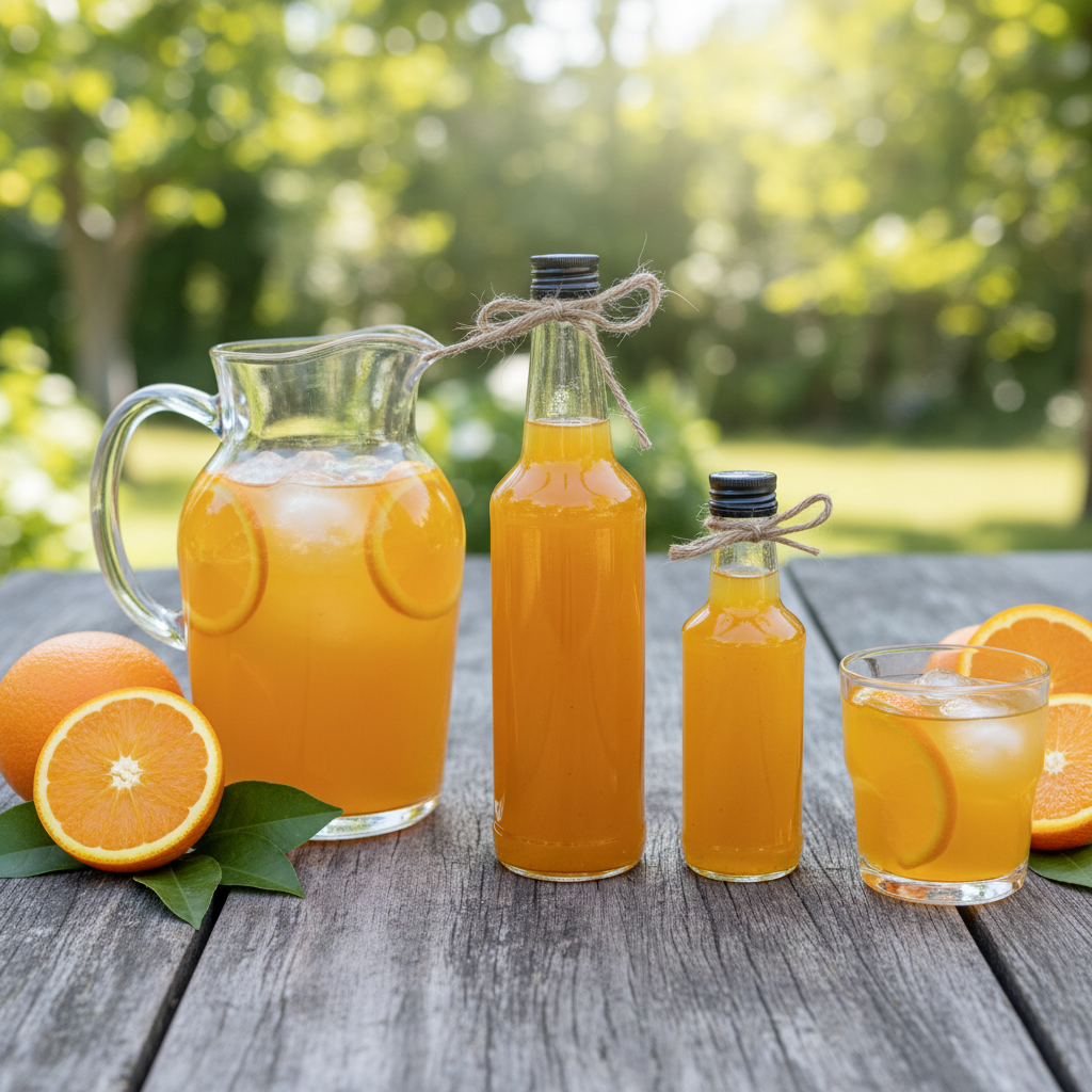 Pomerančový sirup 500ml