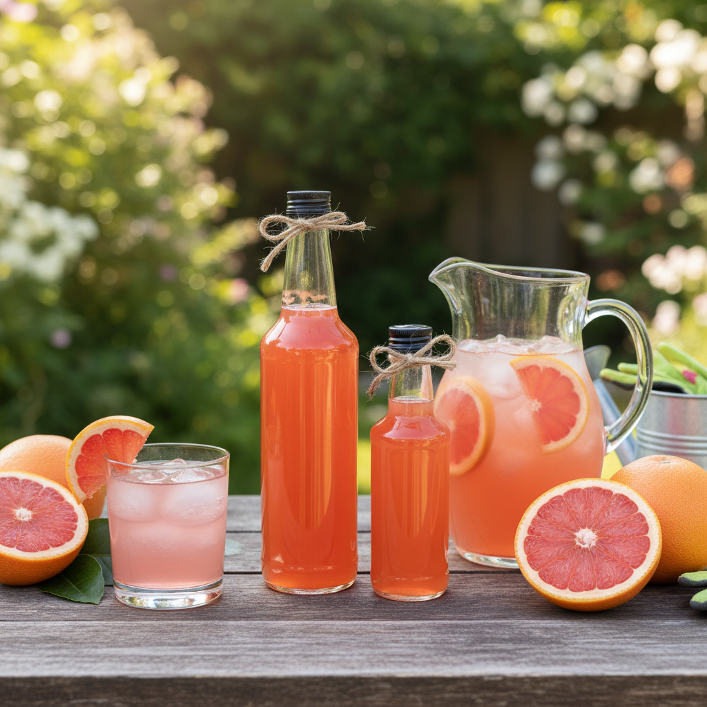Grapefruitový sirup 200ml